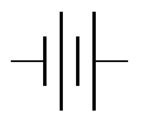 electronic symbols for batteries